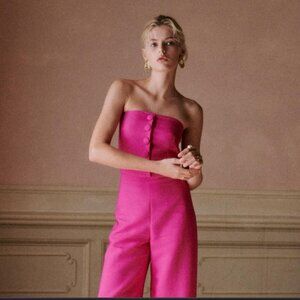 Sezane Adriene Strapless Top